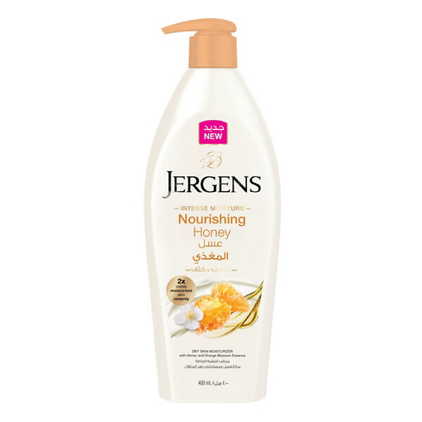 جرجنز لوشن جسم مرطب للبشرة الجافة عسل المغذي - 400 مل