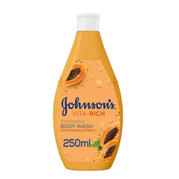 سائل الاستحمام فيتا رتش مع خلاصة البابايا من جونسون