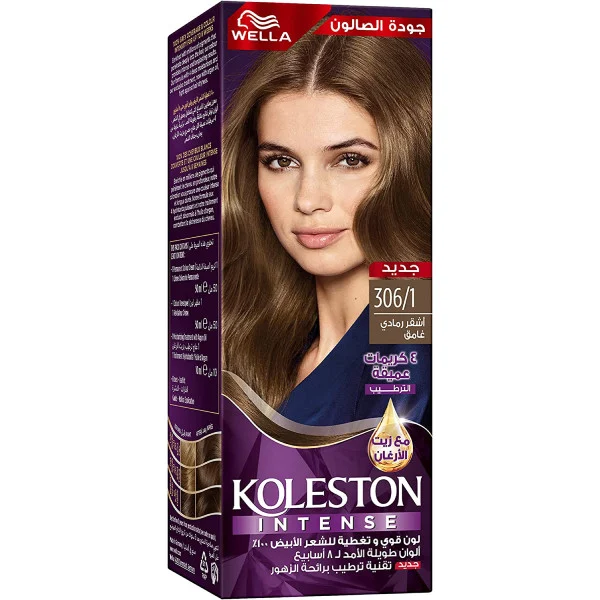 صبغة شعر ماكسي اشقر رمادي غامق 306/1من ويلا كوليستون