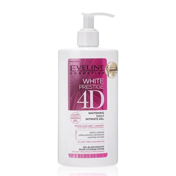 غسول نسائي برستيج فور دي للمناطق الحساسة من ايفلين - 250 مل