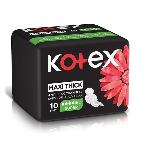 فوط ماكسي سوبر مع اجنحة من كوتكس - 10 فوطة