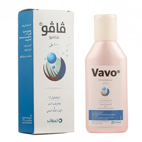 شامبو شعر لعلاج القشرة و التهاب الجلد من فافو - 100 مل