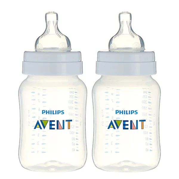 رضاعة مضادة للمغص للأطفال قطعتان من فيليبس افنت