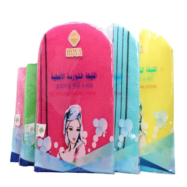 ليفة جسم الكوريه الاصليه لتنظيف الجسم من روفا