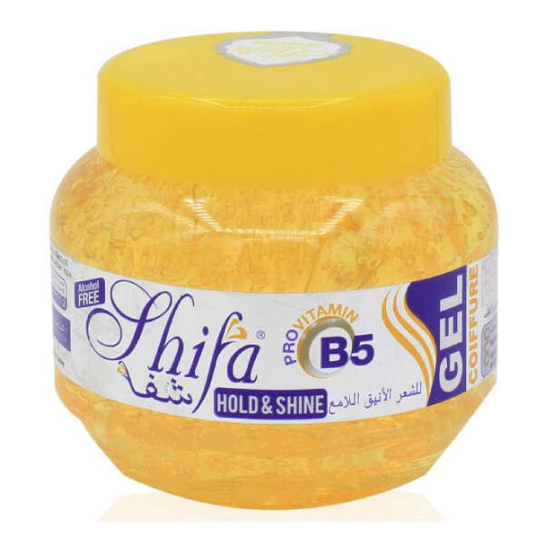 جل شعر أصفر للشعر الأنيق من شفاء