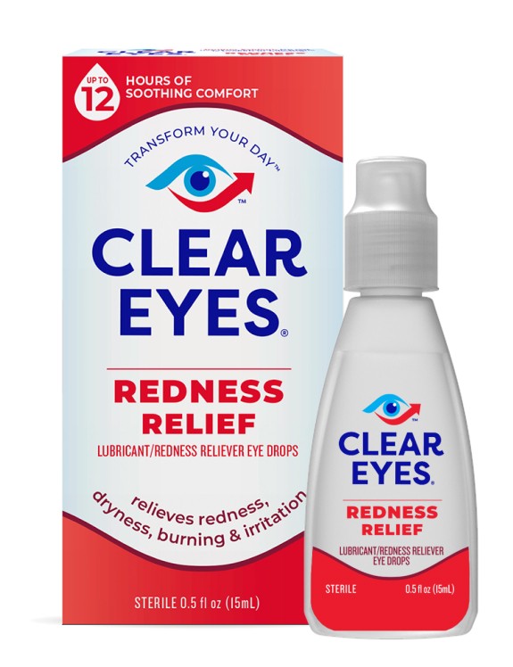 قطرات العين المعقمة Clear Eyes Redness Relief