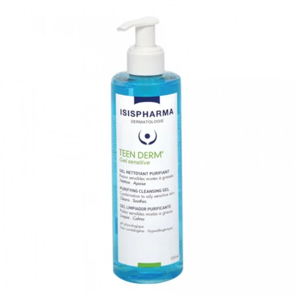 غسول جل تنظيف وتقشير للبشرة الدهنية من ايزيس