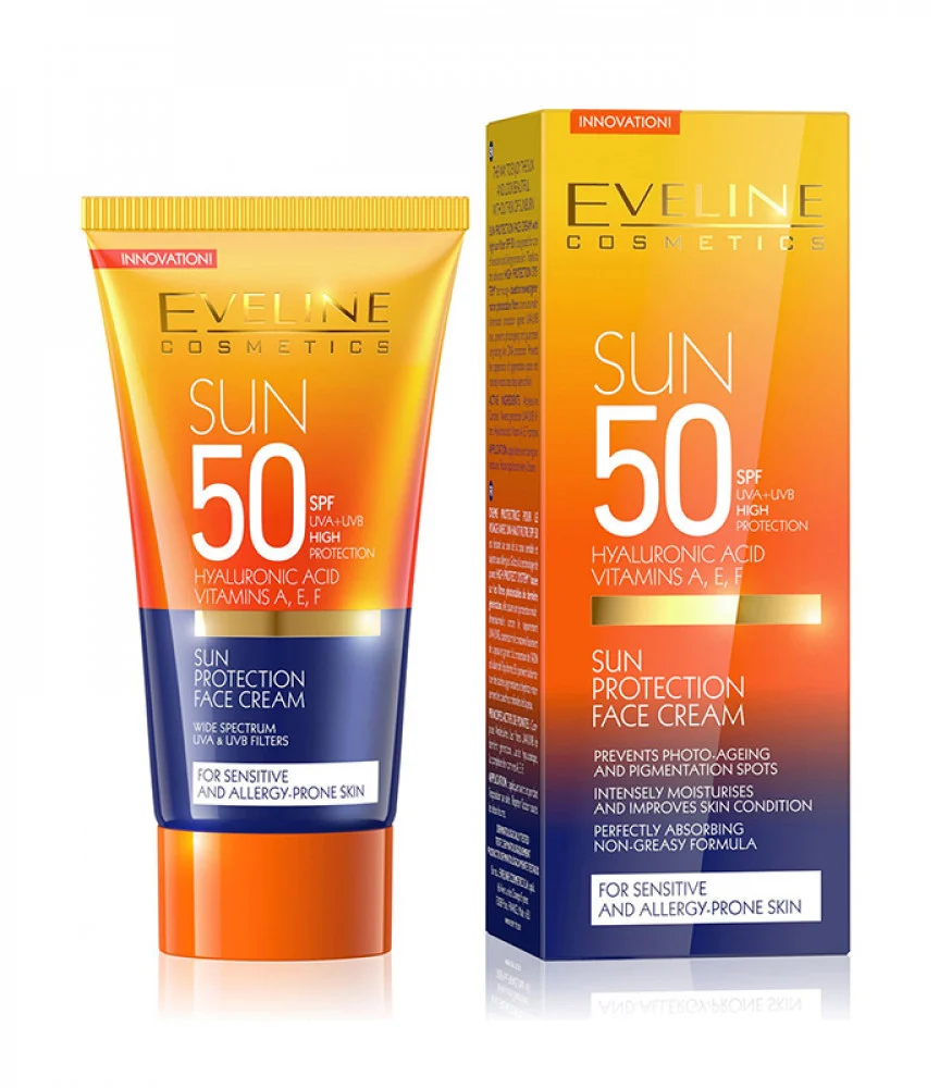 SPF-50 ايفلين كريم واقي الشمس 50مل