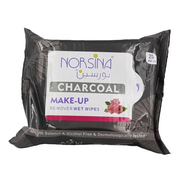 مناديل لازالة المكياج بالورد من نورسين