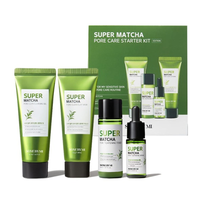 مجموعة سوبر ماتشا للعناية بالمسام من سوم باي مي