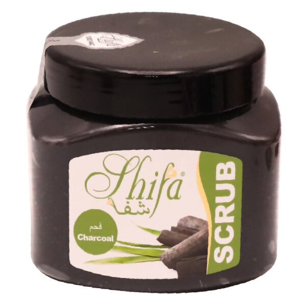 صنفرة الوجه والجسم بخلاصة الفحم من شفاء