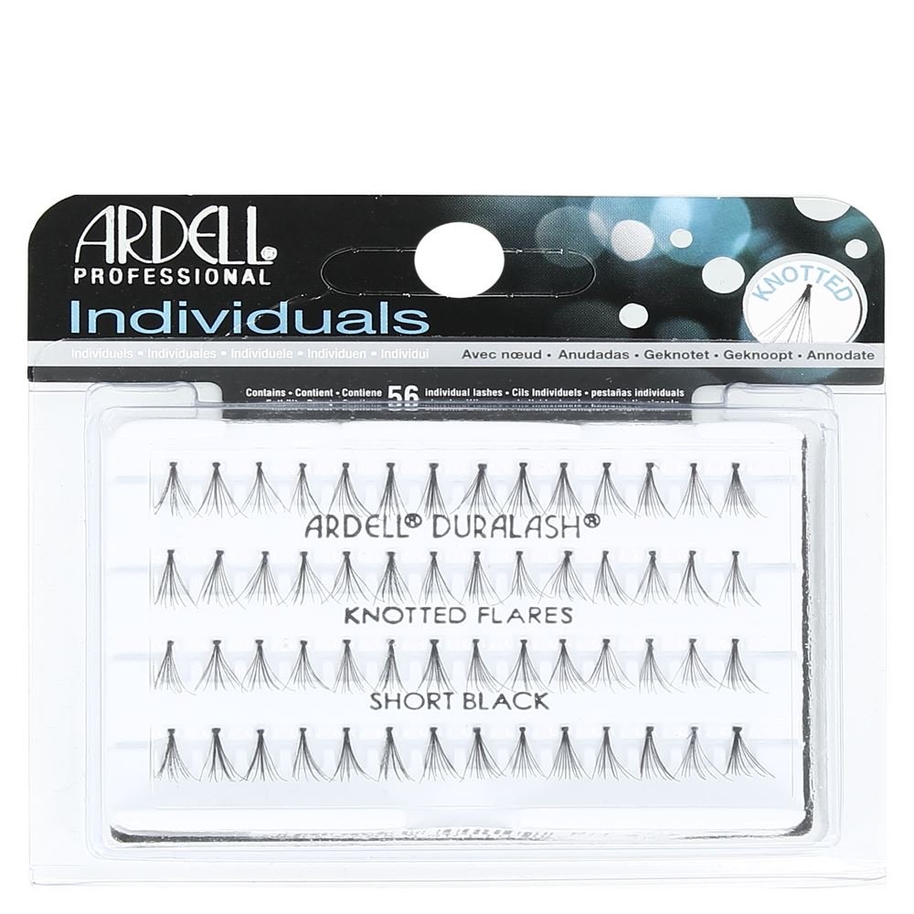 رموش دورالاش الفردية القصيرة باللون الأسود - 56 رمشًا