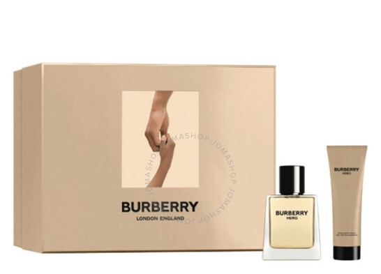 بربري هيرو (رجال) أو أو دو تواليت 50 مل + غسول الشعر والجسم 75 مل