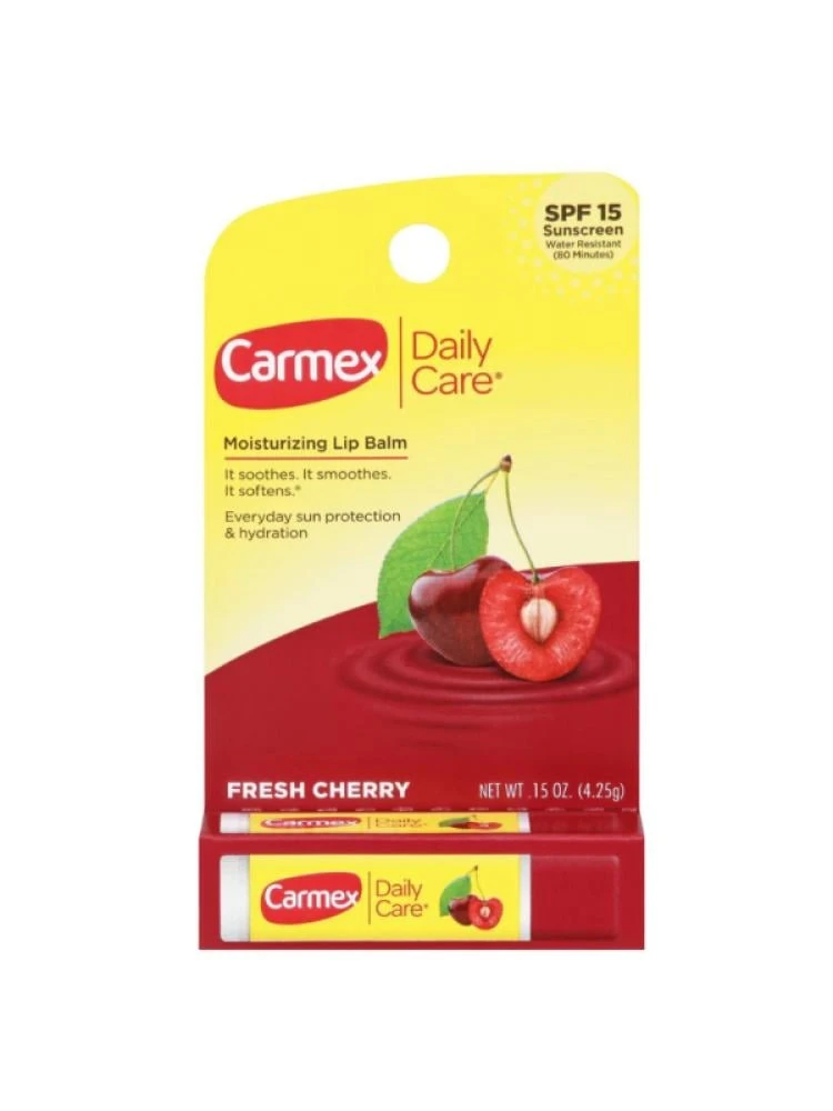 بلسم مرطب للشفاة مع SPF 15 مقاوم للماء بالكرز من كارمكس
