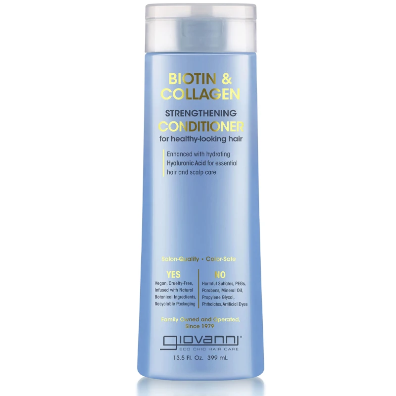 بلسم تقوية الشعر بالبيوتين والكولاجين من جيوفاني – 399 مل