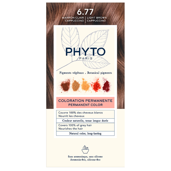 صبغة شعر فيتو فيتوكولر 6.77 بني فاتح كابتشينو