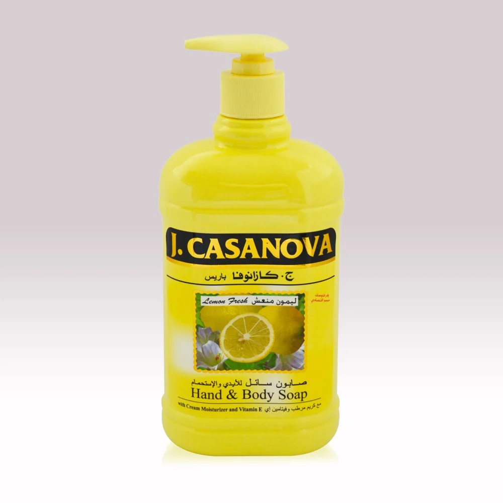 كازا نوفا صابون سائل للجسم واليدين بالليمون 500مل