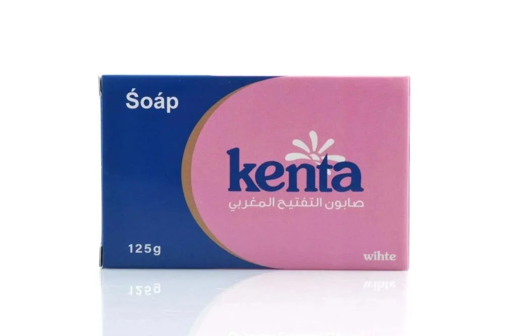 صابون التفتيح المغربي الزهري 125جم كنتا وايت من سعادة بيوتي