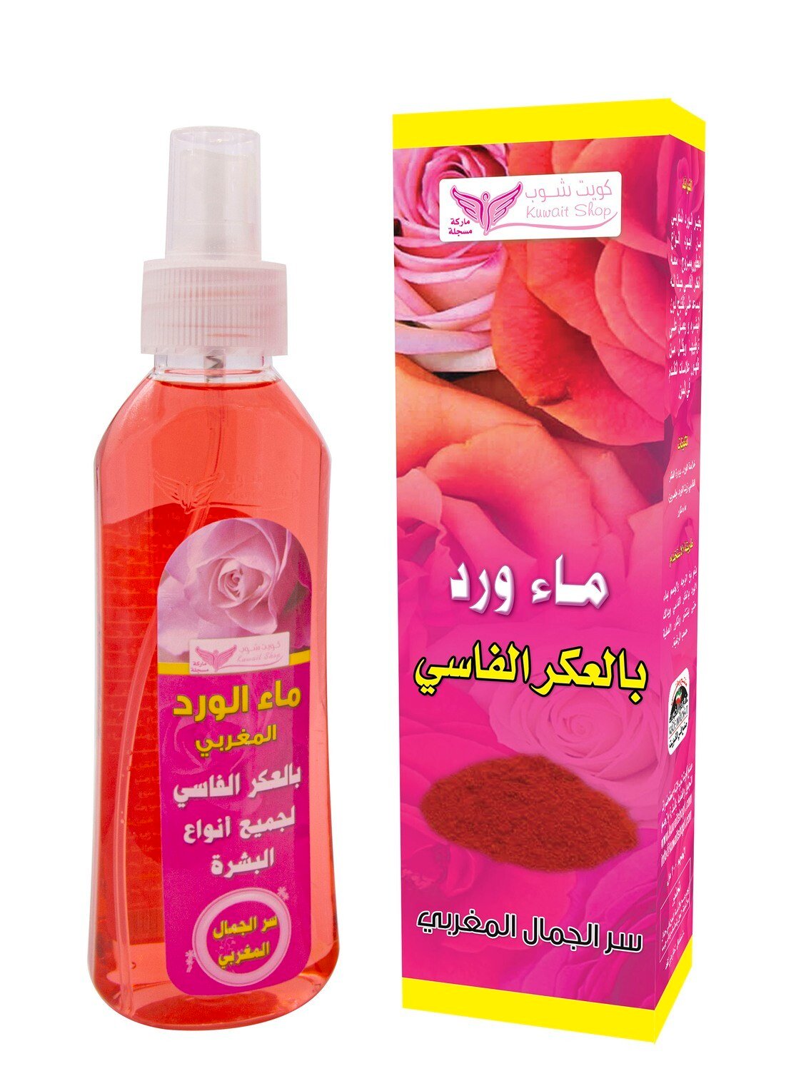 ماء ورد بالعكر الفاسي   كويت شوب  200 مل
