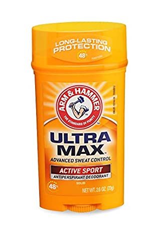 مزيل عرق اليترا ماكس اكتيف سبورت سوليد وايد من ارم اند هامر، 73 غرام