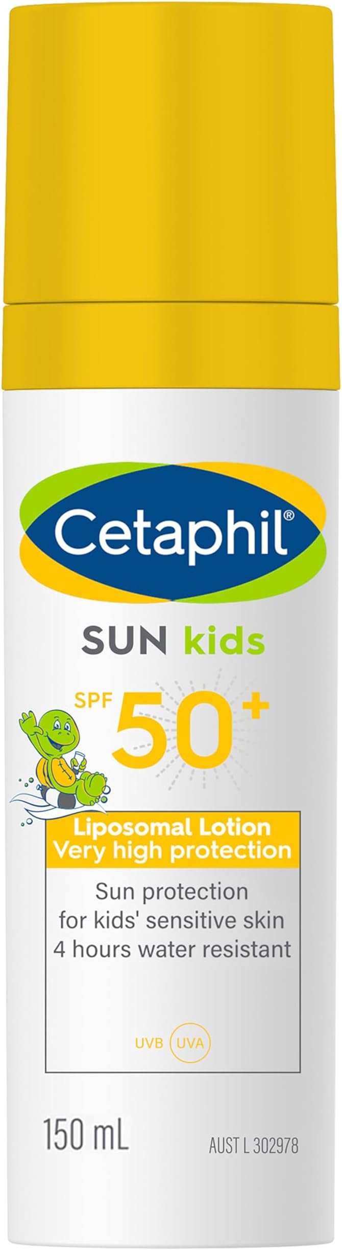 لوشن صن كيدز بتركيبة من الزيت وعامل حماية الشمس +50 درجة سيتافيل 50 SPF 150.0 مل